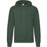 Толстовка с начесом CLASSIC HOODED SWEAT 280, темно-зеленый, S