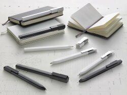 Классическая автоматическая шариковая ручка Moleskine Click 0.5 мм, белый