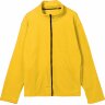 Куртка флисовая унисекс Manakin, желтая, размер XL/2XL
