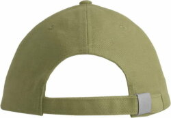 Бейсболка PILOT, 6 клиньев, металлическая застежка, оливковый