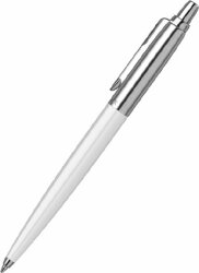 Шариковая ручка Parker Jotter Originals White CT, стержень: Mblue, эко-упаковка