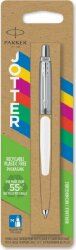Шариковая ручка Parker Jotter Originals White CT, стержень: Mblue, эко-упаковка