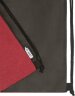 Рюкзак со шнурком Ross из переработанного ПЭТ, heather dark red