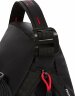 Термосумка для ланча SWISSGEAR, прорезиненный полиэстер 600D, черный/красный, 18x12x28 см, 4 л