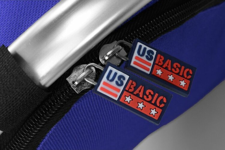 Изотермическая сумка-холодильник US Basic FROST складная с алюминиевой рамой, синий