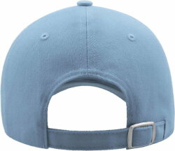 Бейсболка LIBERTY SANDWICH, 6 клиньев, сэндвич, металлическая застежка, голубой, белый