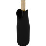 Держатель-рукав для бутылки с вином Noun из переработанного неопрена, черный