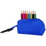 Набор цветных карандашей MIGAL (8 шт.) с точилкой, синий