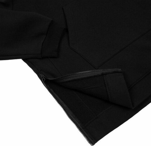 Худи унисекс оверсайз Easy Street, черное, XS/S