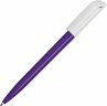 Ручка пластиковая шариковая Миллениум Color BRL, фиолетовый/белый