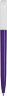 Ручка пластиковая шариковая Миллениум Color BRL, фиолетовый/белый