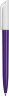 Ручка пластиковая шариковая Миллениум Color BRL, фиолетовый/белый