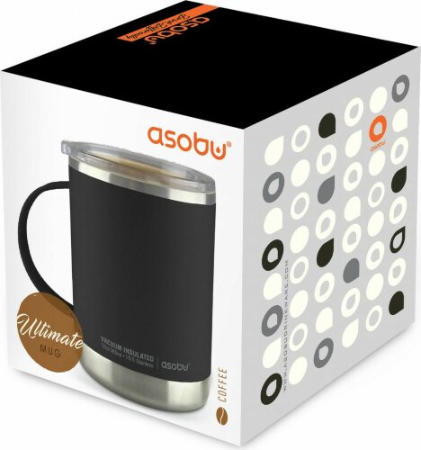 Термокружка Asobu ULTIMATE 360 мл, бургунди
