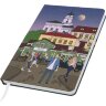 Записная книжка Dziuna Зыбицкая в клетку 10,5 x 16 см