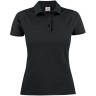Рубашка поло женская James Harvest Surf Lady, черная, размер XL