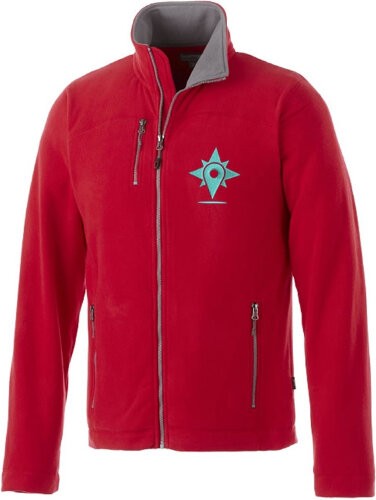 Микрофлисовая куртка Slazenger Pitch, красный, размер L