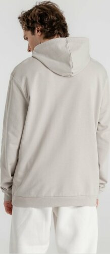 Толстовка с капюшоном унисекс Hoodie, дымчато-серая, L