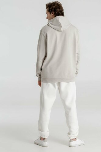 Толстовка с капюшоном унисекс Hoodie, дымчато-серая, L