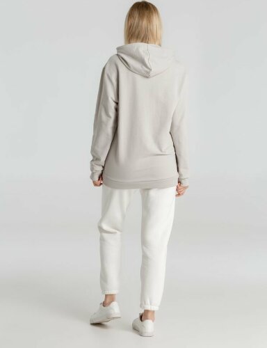 Толстовка с капюшоном унисекс Hoodie, дымчато-серая, L