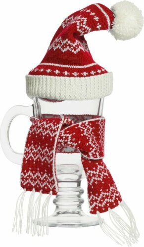 Шапочка на игрушку teplo Dress Cup, ver.2, красная