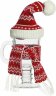 Шапочка на игрушку teplo Dress Cup, ver.2, красная