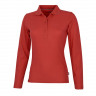 Рубашка поло Slazenger Point женская с длинным рукавом, красный, размер 2XL (52-54)