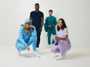Джоггеры Iqoniq Cooper из переработанного хлопка, унисекс, 340 г/м2, безмятежный синий, размер XXXL