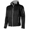  Куртка софтшел Slazenger Match мужская, черный/серый, размер L (52)