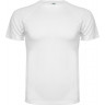 Спортивная футболка Roly Montecarlo мужская, белый, размер S (44-46)