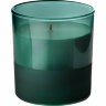 Ароматическая свеча Emerald, зеленая