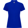  Рубашка поло Roly Pegaso женская, королевский синий, размер S (40)