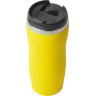 Термокружка Double wall mug C1, soft touch, 350 мл, желтый