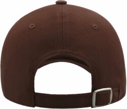 Бейсболка LIBERTY SANDWICH, 6 клиньев, сэндвич, металлическая застежка, коричневый, бежевый, универсальный