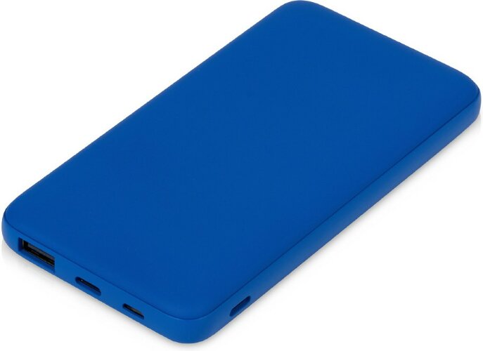 Подарочный набор с термокружкой и повербанком С2, 10000 mAh, синий