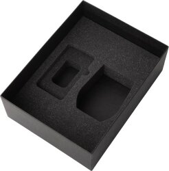 Подарочный набор с термокружкой и повербанком С2, 10000 mAh, синий