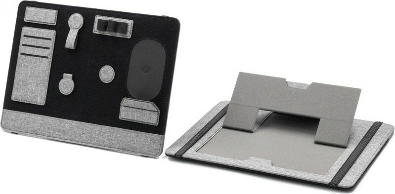 Складная подставка для ноутбука и органайзер для аксессуаров Clipboard Pro
