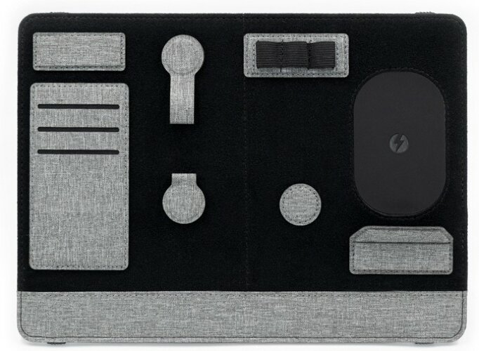 Складная подставка для ноутбука и органайзер для аксессуаров Clipboard Pro