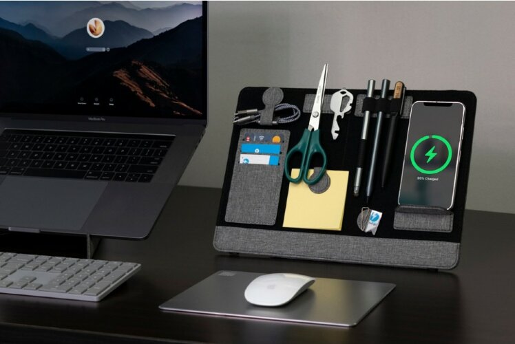 Складная подставка для ноутбука и органайзер для аксессуаров Clipboard Pro