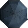 Складной зонт Magic с проявляющимся рисунком, темно-синий