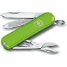 Нож-брелок Victorinox Classic SD Colors Smashed Avocado, 58 мм, 7 функций, салатовый