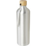  Бутылка для воды Malpeza из переработанного алюминия, 1000 мл, серебряный