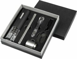 Винный набор Wine Diesel, черный