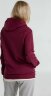 Толстовка с капюшоном унисекс Hoodie, бордовая, L