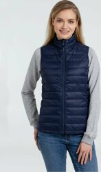 Жилет женский Sol&#039;s Wilson BW Women, темно-синий, размер XXL