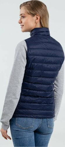 Жилет женский Sol's Wilson BW Women, темно-синий, размер XXL