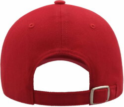 Бейсболка LIBERTY SANDWICH, 6 клиньев, сэндвич, металлическая застежка, красный, белый