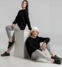 Свитшот унисекс BNC Inspire (Organic), черный, размер XL