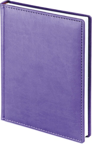 Ежедневник недатированный А6+ Альт Velvet, сиреневый