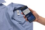 Футболка Iqoniq Brett из переработанного хлопка AWARE™, унисекс, 180 г/м2, светло-голубой вереск, S
