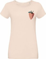 Футболка женская CoolColor «Любоф-моркоф», розовая, XL
